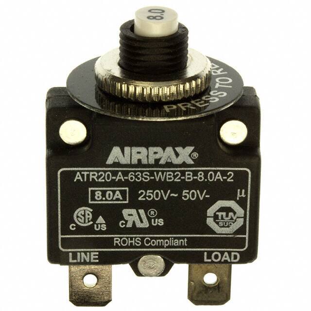 ATR20A63SWB2B8.0A2 Airpax / Sensata Technologies Electronic